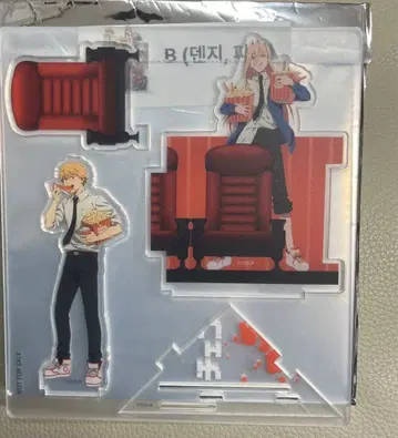 한국 한정판 해외 체인소 맨 아크릴 스탠드 덴지 파워