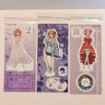 후드티 크리스마스 화이트 드레스 아크릴 스탠드 나카노 니노 5등분의 신부