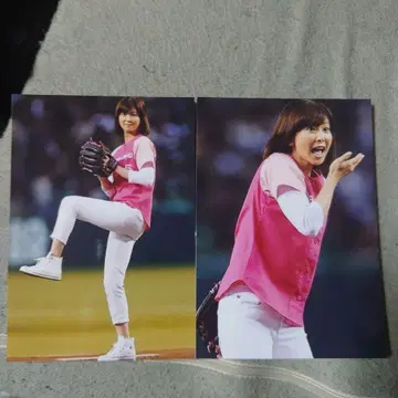 모리타카 치사토 야구장 퍼포먼스 사진