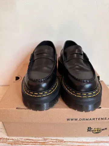 Dr.Martens 통굽 로퍼 블랙 37