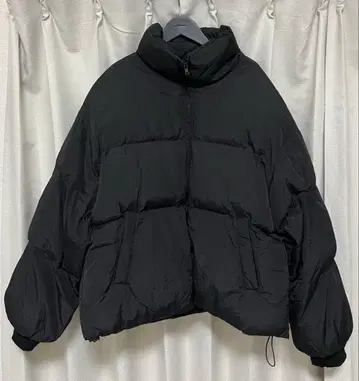 Fekete 블랙 숏 다운 자켓