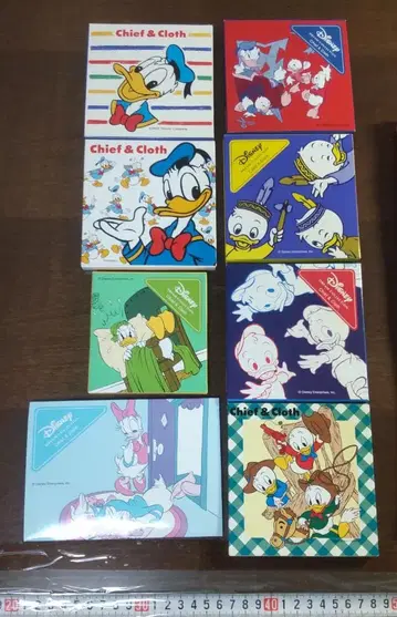 센슈카이 디즈니 도널드 덕 타월 손수건 세트