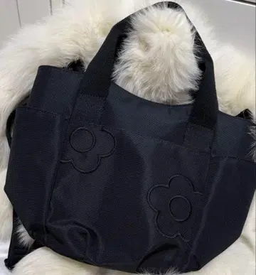 마리콴트 2WAY 미니 토트 블랙 토트백 핸드백 가방