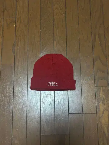 UMBRO 비니 니트 모자 영국 국기 택