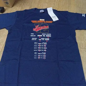 2009 WBC 일본 vs 한국 우승 기념 T셔츠 M 사이즈
