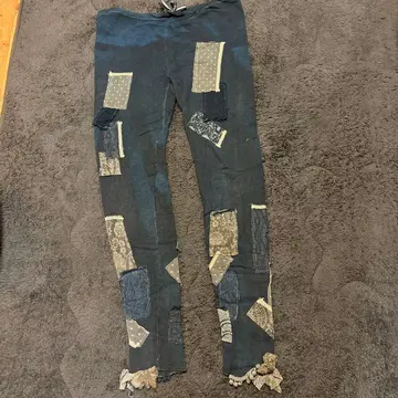 리허설 올 레이스 블랙 팬츠 레깅스