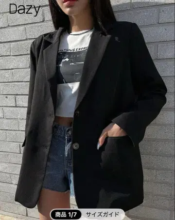 Dazy 블랙 블레이저 XL 사이즈