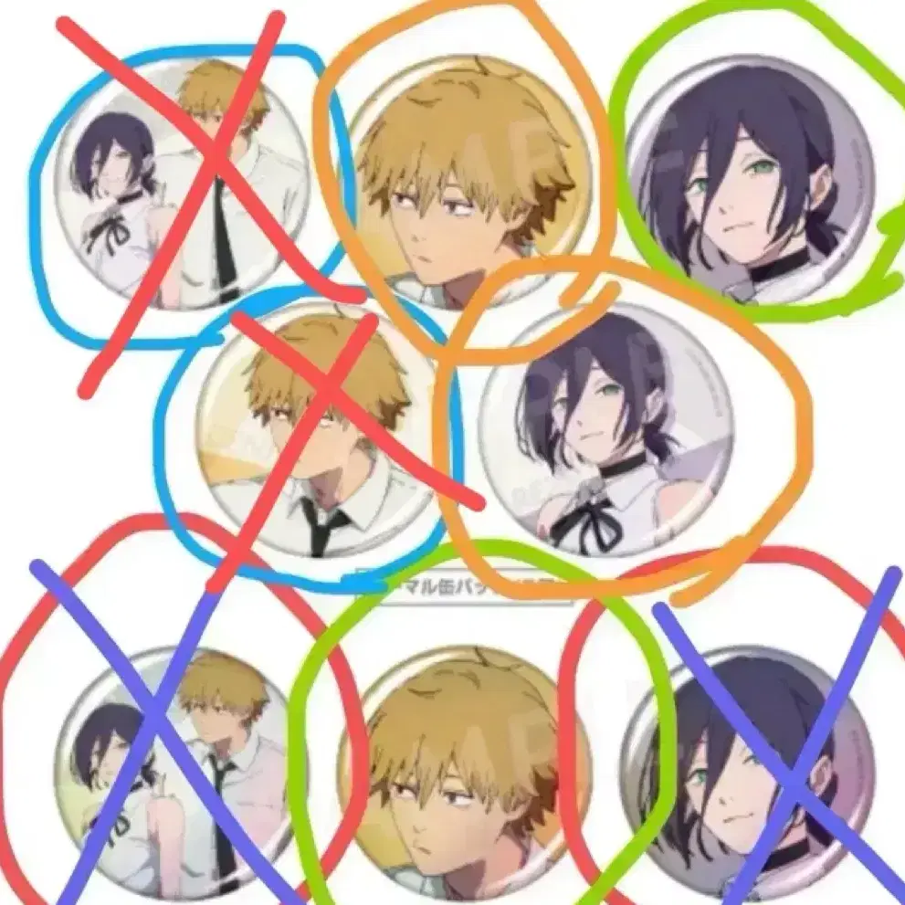 Chainsaw Man can badge Reze Denji buncheol