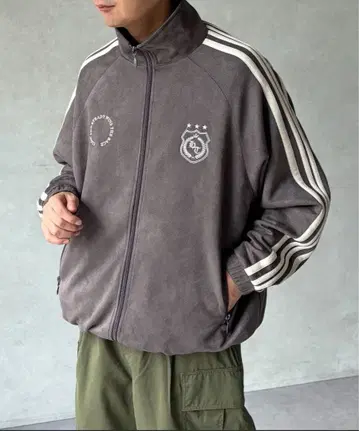 [ CIAOPANIC ] 페이크 스웨이드 트랙 자켓 L 사이즈.