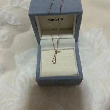 Canal 4C 심플 다이아몬드 목걸이