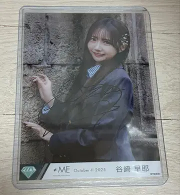 노이 타니자키 사야 브로마이드 친필