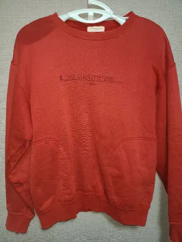 Lancel 크루넥 트레이닝복 레드