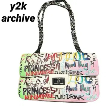 y2k archive 체인 백 그런지 00s 그래픽