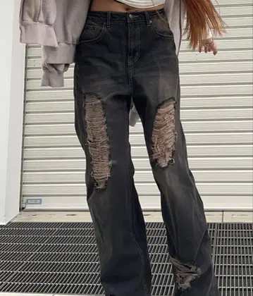 HTH distressed 데님