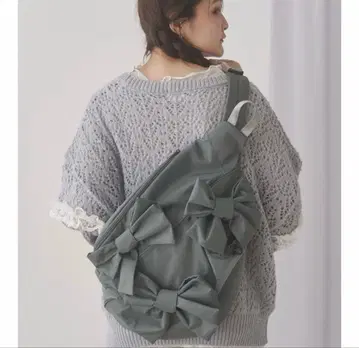 택 포함 미사용 새상품 mercy jenny ribbon 원숄더백