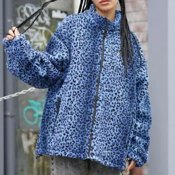 X-girl REVERSIBLE BOA FLEECE JACKET