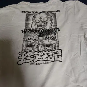 하드코어 초콜릿 진유기 T셔츠 사이즈 XL