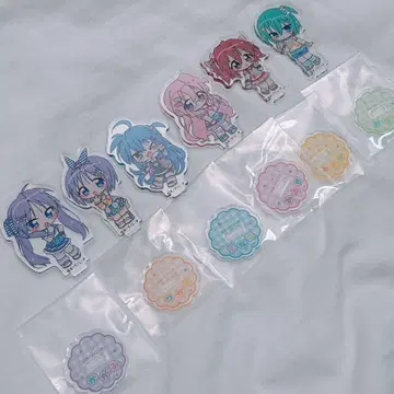 러키스타 마네키네코 미니 아크릴 스탠드 컴플리트 세트