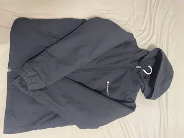 Champion 블랙 자켓 L 사이즈