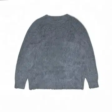 00s archive unknown shaggy knit