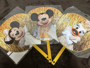 디즈니 원 맨즈 드림 II 부채 3종 세트