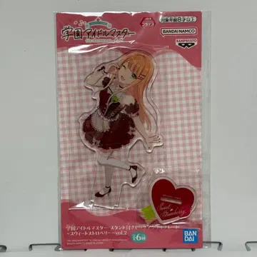 학원 아이돌 마스터 스탠드 포함 빅 아크릴 플레이트 시운 세이카