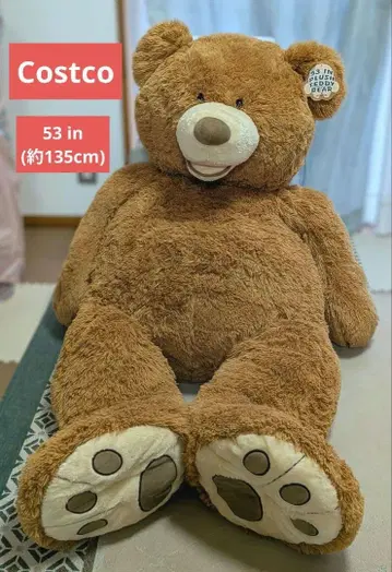 코스트코 봉제 인형 53인치 베어 브라운