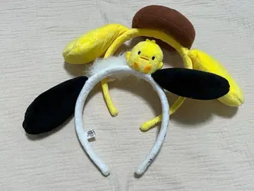 [ 새상품급 ] 산리오 퓨로랜드 머리띠 포차코 폼폼푸딩