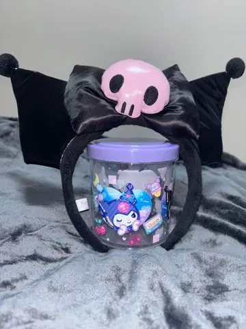 산리오 퓨로랜드 쿠로미 머리띠