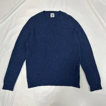 [ 새상품급 ] 스코틀랜드제 퓨어 울 크루넥 니트