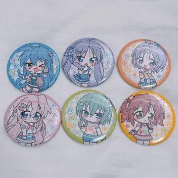 러키스타 마네키네코 캔뱃지 컴플리트 세트