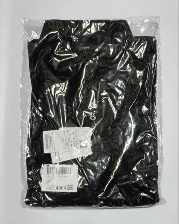 미사용 새상품 쉽스 스키퍼 파일 피케 셔츠 블랙 사이즈 XL(LL)