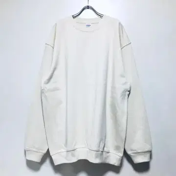 새상품 더스티 컬러 오버 사이즈 맨투맨 빈티지 내추럴 2XL