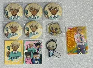 아무로 토오루 롤리팝 캔뱃지 특전 클리어 카드 러버 스트랩 참