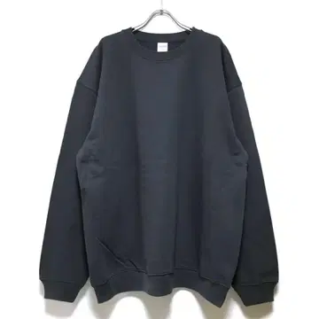 새상품 더스티 컬러 오버 사이즈 맨투맨 무지 남성용 흑먹색 2XL