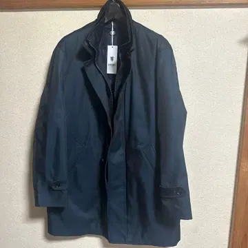 EDWARD'S 네이비 스텐카라 코트 (XL) 택 포함 새상품