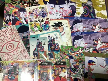 극장판 모노노괴 굿즈 세트 약장수 엽서 스티커