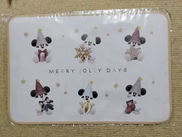 디즈니 크리스마스 2025 릴린린 수베니어 런치 매트 새상품
