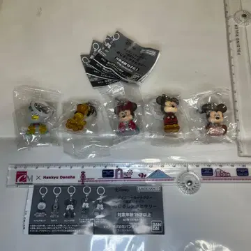 가챠 디즈니 캐릭터 마츠모토 세이지 메지루시 액세서리 5종 컴프 세트