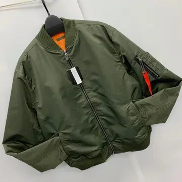 새상품 남성용 3L 사이즈 KONGOW MA-1 패딩 자켓 그린 8101