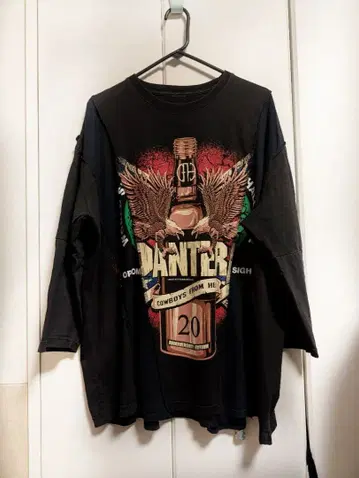 재구축 프린트 T셔츠