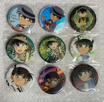 에도가와 코난 앤티크 백귀야행 캔뱃지 캔 거울 코난 플라자