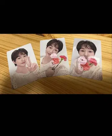 ONEW 온유 온SAKU 일반ver 포토 카드 트레이딩 카드 3장 세트