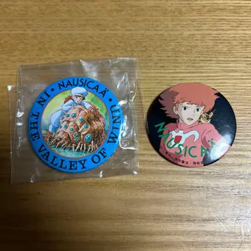 지브리 바람계곡의 나우시카 캔뱃지 쇼와 레트로 상품 설명 확인해주세요