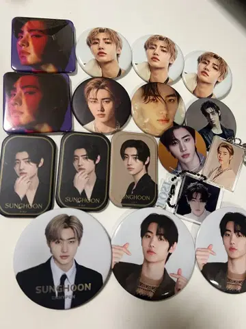 ENHYPEN 성훈 캔 배지 세트