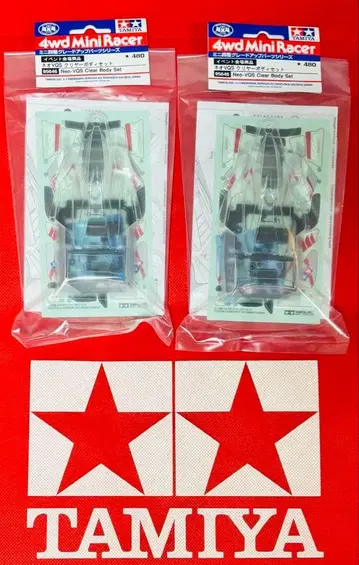 미니 사륜구동 네오 VQS 클리어 바디 세트 폴리카 이벤트 한정품 2세트