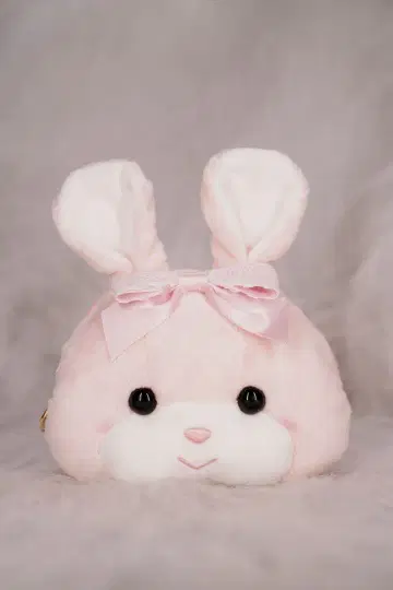 Maison de FLEUR 크리미 토끼 페이스 파우치