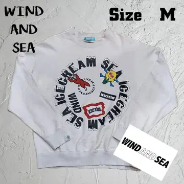 [레어] WIND AND SEA x Icecream 콜라보 맨투맨