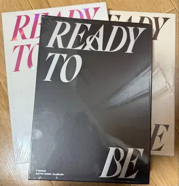 TWICE READY TO BE 미개봉 새상품 3형태 세트