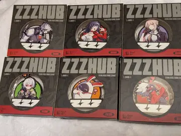 젠제로 팝업 한정판 메탈 배지 컴프 세트